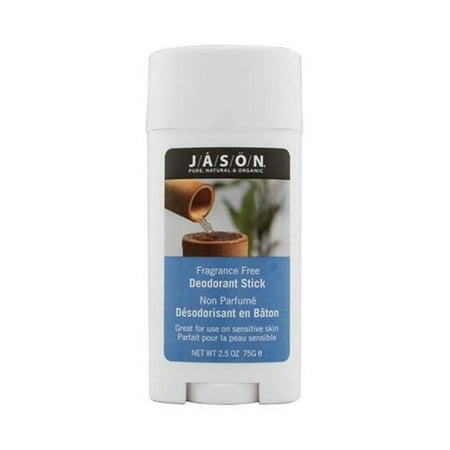 Jason Natural Products HG0798793 2.5 oz Deodorant Stick Natural Fragrance Free