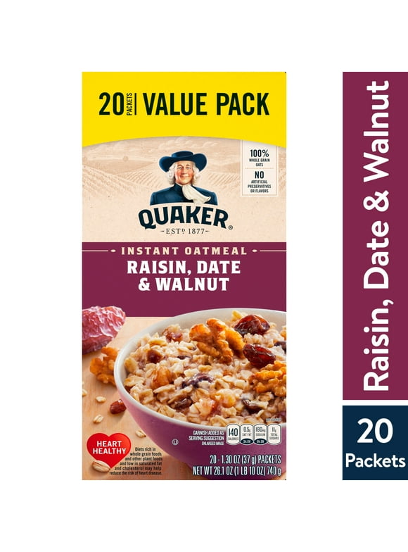 Quaker Instant Oatmeal in Oatmeal