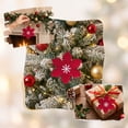 thumbnail image 4 of Mini Christmas Tree Ornament Hanging Decoration Cute Polyester Holiday Pendant for Window Home Wreath Decor, 4 of 7