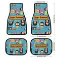 thumbnail image 2 of Bob's Burgers Car Floor Mats 4PC Set Anti Skid Vehicle Floor Mat Car Carpet for Front Rear Seats Universal Auto Interior Accessories, 2 of 8
