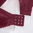 thumbnail image 4 of UPPADA Wired Bras for Women Plus Size Bra Clearance Brasieres De Mujer Savings Push Up Bra Lace,Wine Xl, 4 of 7