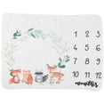 thumbnail image 1 of Photography Blanket Infant Baby Monthly Milestone Photography Background PropsAnimal, 1 of 4
