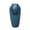 Blue, variant on Teamson Home Indoor/Outdoor Contemporary Glazed Contoured Vase Water Fountain with LED Lights, Blue