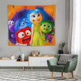 Film Inside Out Tapestry Luxury Wall Hanging Tapestries Decor Gift For