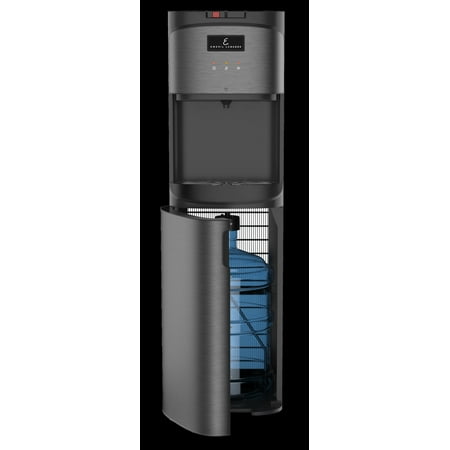 EMERIL LAGASSE, Bottom Loading Water Cooler w BRITA Filtration NEVER BUY WATER AGAIN Refill jug from any faucet BLACK-Stainless-Steel. Steaming hot and refreshing cold water temps.