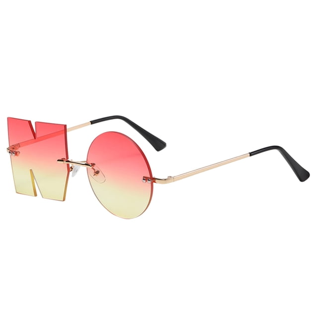 Gafas De Sol Sin Montura Con Diseño Irregular Para Hombre Y Mujer Gafas Urbanas Regalos Para Ella Y Para Él