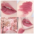 thumbnail image 2 of Brillant à Lèvres Mat 2 en 1, Gloss Longue Tenue Imperméable en Velours, Brillant à Lèvres Hautement Pigmenté, Ne Colle Pas au Verre et Ne Déteint Pas, Rouge à Lèvres Maquillage pour Femmes et Filles (Couleur:05), 2 of 7