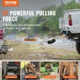thumbnail image 2 of VEVOR Come Along Winch, 5 Ton (11,023 lbs) Pulling Capacity, 11.5 ft Steel Cable, 3 Hooks, Heavy Duty Ratchet Power Puller Tool with Dual Gears, Automotive Hoist Cable Puller Ideal for Vehicle Rescue, 2 of 9