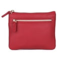 thumbnail image 3 of Dopp Women's Pik-Me-Up Large ID Coin Card Case Leather, Red, 3 of 5