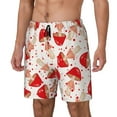 thumbnail image 2 of Haiem Cute Mushroom Men'S Quick-Dry Swim Trunks: Comfortable Beach Shorts With Mesh Lining And Pockets - Ideal For Swimming And Sunbathing 3x-Large, 2 of 9