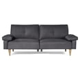 thumbnail image 3 of Sofá Cama Makora Yarvis Oxford Lino 3 Posiciones con Soft Foam Reclinable, 3 of 10