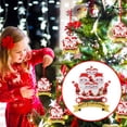 thumbnail image 1 of Decoración Navideña de Madera onlyliua Papá Noel Ciervo Navideño Colgante, 1 of 3