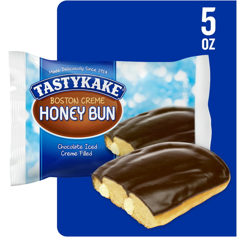 Tastykake Honey Bun, Boston Creme 5 oz