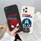 thumbnail image 3 of Carcasa Redmi A1 Plus Note 12 11 10 9 8 Pro 12C 10C 9A 9C 9 10 Mi 11 Lite 12 10 Spider Man Superman Pareja Funda Creativa Suave TPU Anti-Caída Protección Contra La Cubierta Trasera, 3 of 4