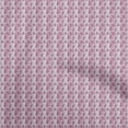 thumbnail image 1 of oneOone Polyester Spandex Dark Magenta Fabric Asian Geometric Sewing Craft Projects Fabric Prints By Yard 56 Inch Wide, 1 of 4
