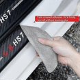 thumbnail image 3 of Motor Vehicle Parts Car Door Sill Protector Stickers 4pcs Leather Carbon For Nissan Patrol Y60 Y61 Y62 Fiber Decor Decal Threshold Accessories, 3 of 5