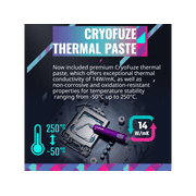CoolerMaster MasterLiquid 240L Core 240mm ARGB CPU Liquid Cooler, Black