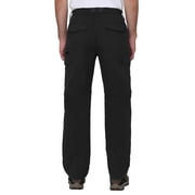 BC Clothing Hiking Convertible Outdoor Cargo Pants for Men (Black, XLx29)