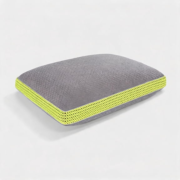 Multi-Position Cooling Pillow Medium Soft for Back Side and Stomach Sleepers with Breathable Airflow Design and Moisture-Wicking Cover