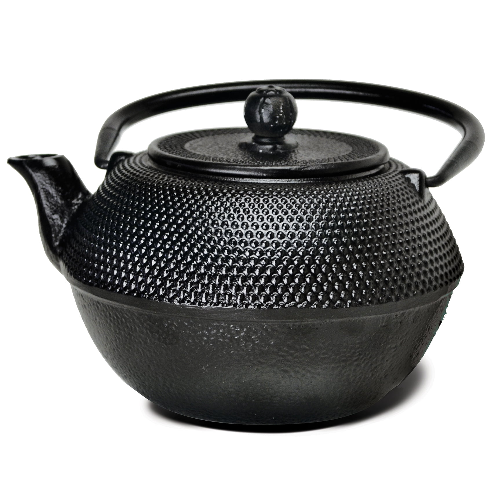 Primula Hammered 36 Oz. Cast Iron Teapot With Enameled Interior And