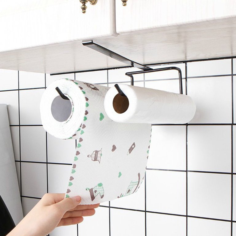 Toilet Paper Rack Kitchen Bathroom Paper Towel Holder Home Toilet