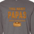 thumbnail image 4 of Inktastic Best Papas Make Pancakes Long Sleeve T-Shirt, 4 of 5