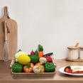 thumbnail image 3 of 9PCS Simulation Artificial Vegetables Pepper Radish Potato Tomato Cucumber Eggplant Cabbage Photo Prop Cabinet Display Home Party Kitchen Decoration, 3 of 3