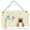 Christmas Presents, variant on Christmas Presents Between Friends English Bulldog Grey Brindle Wall or Door Hanging Prints