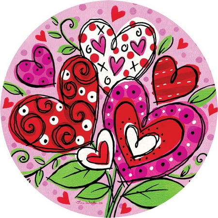 decor custom accent magnet hearts valentine dialog displays option button additional opens zoom
