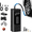 Dark Black, variant on Tire Inflator Portable 150 Psi Air Compressor 7500mAh & 12V DC Cordless Air Pump LCD Display