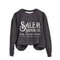 thumbnail image 4 of Sixuan Halloween Sweatshirt, Womens Fall Fashion 2024 Hoodies for Women, Women'S Co Quality Est 1692 Printed Round Neck Long Sleeve Sweatshirt, 4 of 4