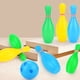 thumbnail image 2 of 1 juego de bolos para niños, juguetes de plástico para bolos, juguetes educativos divertidos para bolos para niños pequeños (color aleatorio), 2 of 6