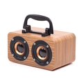 thumbnail image 1 of Bluelans-altavoz Retro inalámbrico de madera para escritorio, compatible con Bluetooth, soporte para teléfono, recargable por Usb, 1 of 5