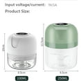 thumbnail image 6 of HPZZ Chopper,Electric Mini Garlic Chopper, Usb Rechargebale Electric Garlic Grinder,Spice Grinder Small, 6 of 8