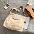 thumbnail image 4 of Bolso de viaje de pana Bolsos de hombro de moda para mujer para vacaciones de fin de semana (Beige), 4 of 9