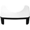 thumbnail image 1 of HINTRMENT Toilet Stool Footstool White Comfortable Toilet Position 1Pack, 1 of 8