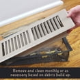 thumbnail image 4 of 4pcs Floor Register Polyester For Home Catch Debris Mesh Air Vent Filter, 4 of 8