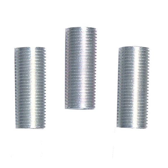 National Artcraft 1" Long Threaded Lamp Pipe Nipple - (Pkg/100)