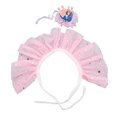 thumbnail image 1 of Pet Crowns and Collar Set, Delicate Comfortable Wearing Adjustable Pet Birthday Outfit Set  for Festival, 1 of 8