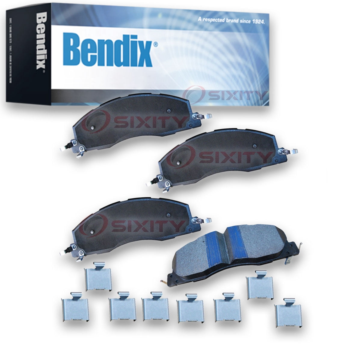 Disc Brake Pad Set Fits select: 2012 DODGE RAM 1500, 2013-2018 RAM 2500