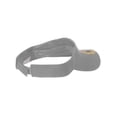 thumbnail image 2 of Top Headwear Blank Kids Sun Protect Visor Adjustable - Grey, 2 of 4