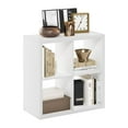 thumbnail image 4 of Pemberly Row Open Back Decorative Cube Storage Organizer in 4-Cube in White, 4 of 6