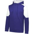 thumbnail image 5 of Holloway Sportswear L Boys BLUE CHIP HOODIE Purple/White 222640, 5 of 5
