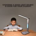 thumbnail image 1 of WRITWAA Metal Table Lamp for Desk with Luminous Feature and Dimmable Light 1Set, 1 of 8