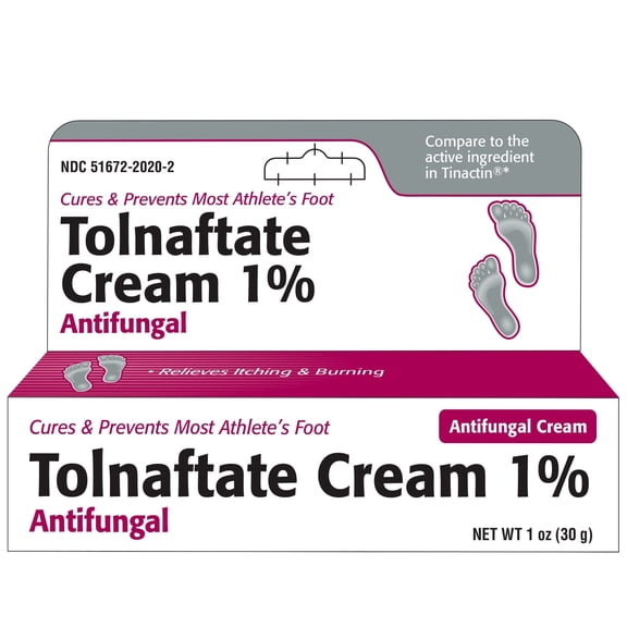 Taro Tolnaftate 1% Foot Pain Antifungal Cream 1 Oz