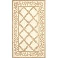 thumbnail image 2 of Safavieh Chelsea Alecia Geometric Area Rug, Ivory/Camel, 3'9" x 5'9", 2 of 8