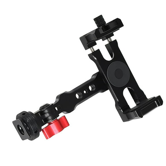 AOOOWER Magnetic Phone Mount Holder for Cellphone Tripod Mount with Cold Shoe 1/4 Thread