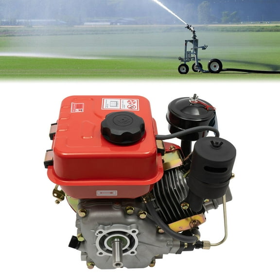 Shzicmy Durable Small Engines with Cylinder, Die-casting Aluminum Red, 44.09 lbs