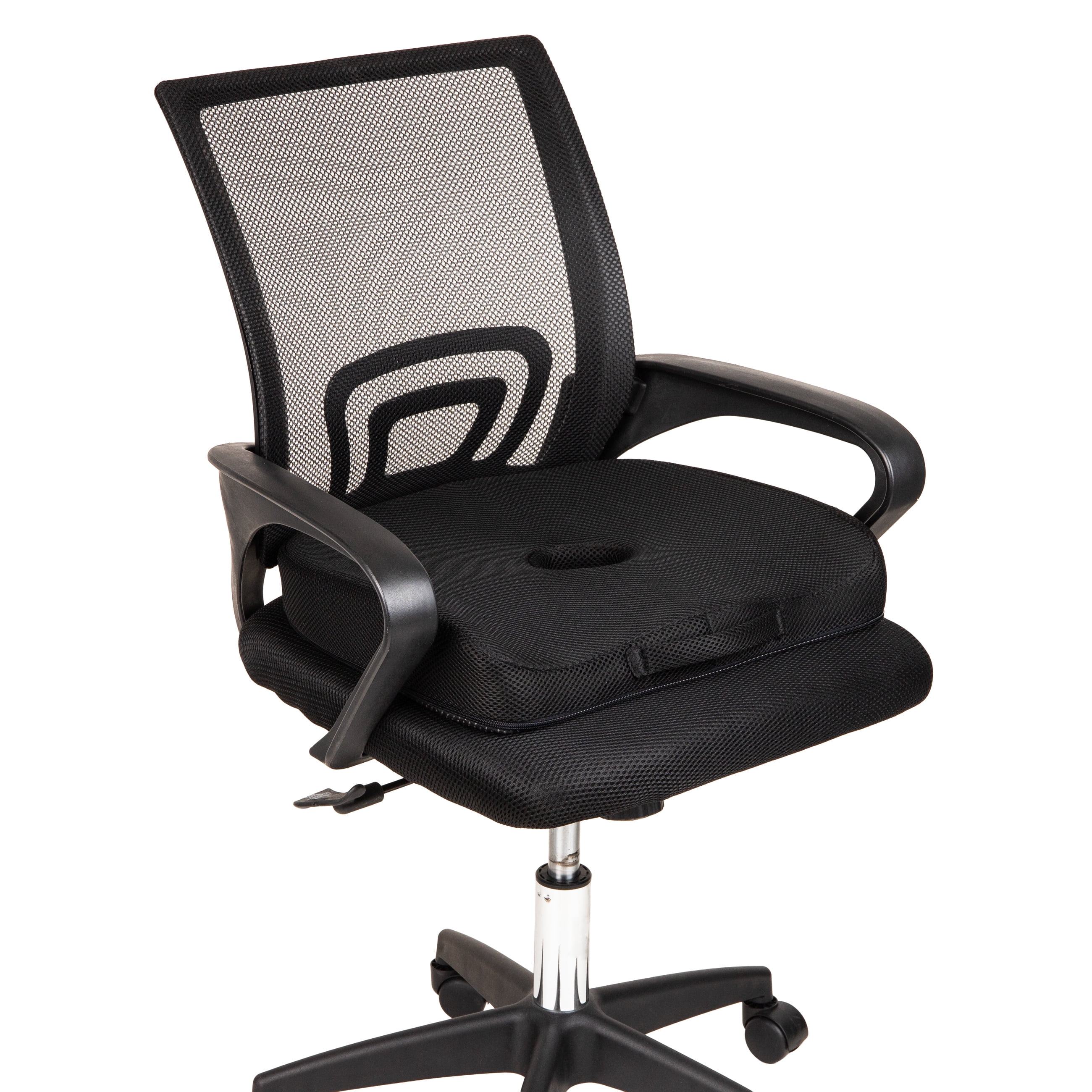 Mind Reader Office Chair Cushion, Ergonomic, Orthopedic, Portable, Car, Memory Foam
