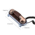 thumbnail image 2 of Teléfono Fijo de Línea Fija con Cable ,Mini Telefono Alámbrico Retro para Oficina/Hogar/Hotel,en Escritorio o Pared,Identificador de Llamadas,Sistema Dual FSK/DTMF(Bronce/Bronce Rojo)(Bronce Rojo) tel Higoodz Accesorios Electrónicos, 2 of 7